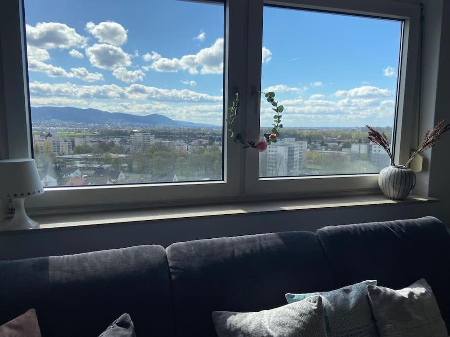 Tolle Wohnung Mit Panoramablick Weinheim Dış mekan fotoğraf