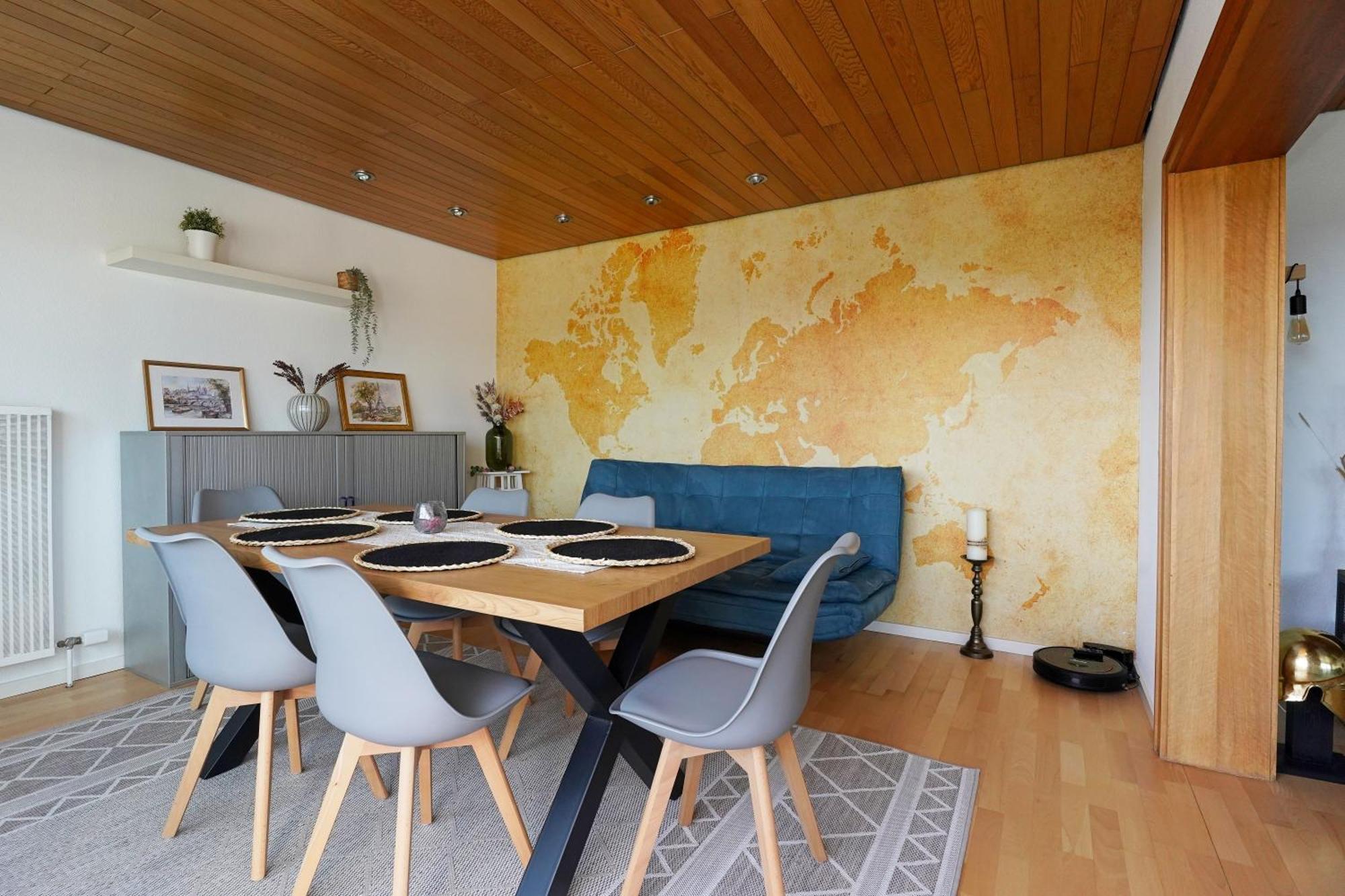 Tolle Wohnung Mit Panoramablick Weinheim Dış mekan fotoğraf